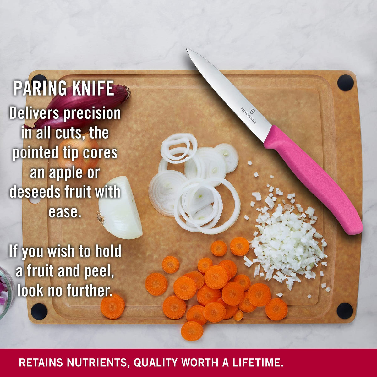 Victorinox Pink / 3.9" / 1 Paring Knives
