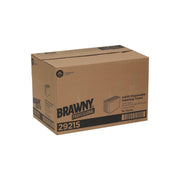 Georgia-Pacific Brawny Professional 1/4-Fold A400 Disposable Cleaning Towel by GP PRO (Georgia-Pacific) – White, 29215, 50 Towels Per Pack, 16 Packs Per Case (800 Total)