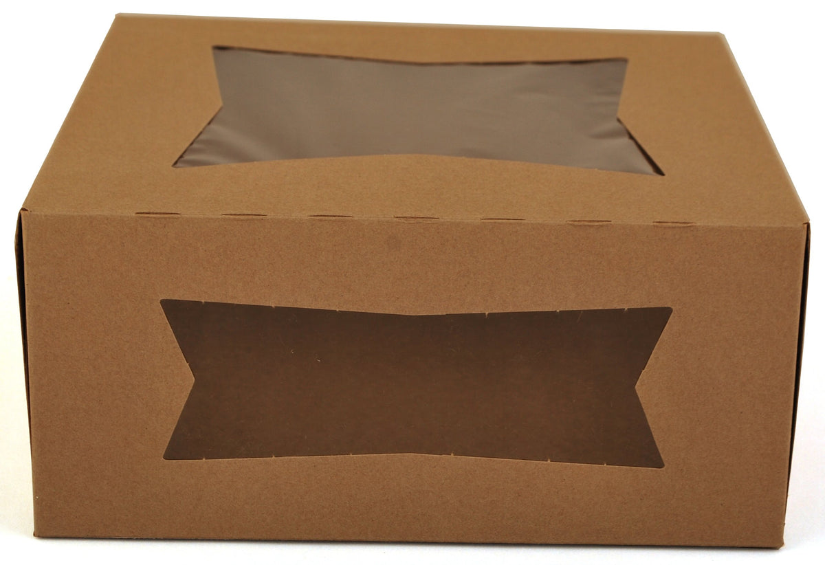 SOUTHERN CHAMPION TRAY 9" x 9" x 4" / Brown / 324.0 cubic_inches Bakery Take Out Containers