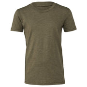 BELLA+CANVAS Youths Tri-Blend T-Shirt by Bella + Canvas – Medium, Polyester/25, True Royal Triblend, Model UTPC2938