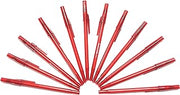 Paper Mate Write Bros. Ballpoint Pen 1.0 mm Medium 12-Pack (Red)