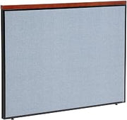 Global Industrial Office Partition Panel, Blue, 60.25 Inch Width x 43.5 Inch Height, 1 Piece, Designed for Office Partitioning