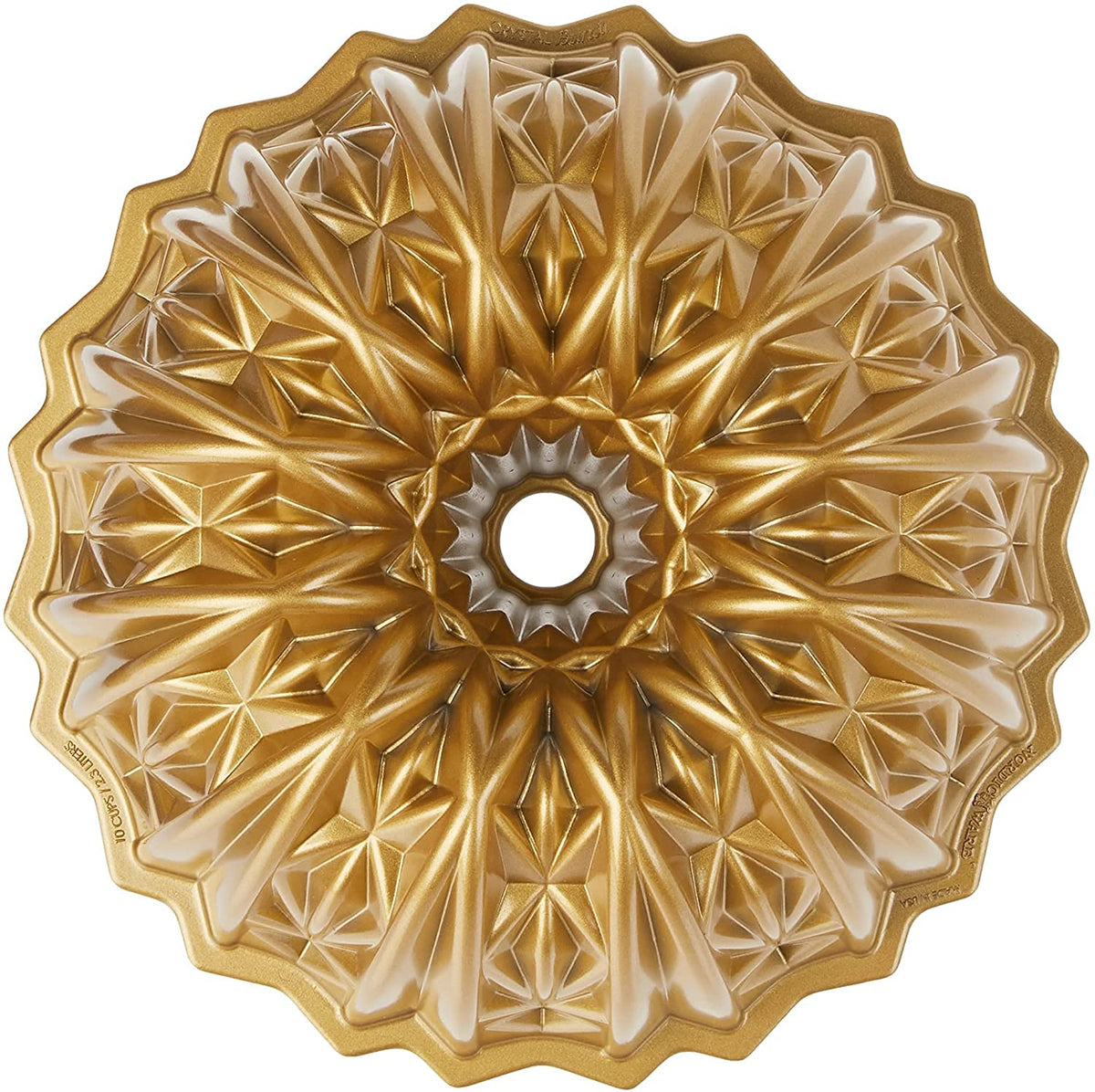 Nordic Ware Bundt Pan / 10 Cup / Gold Bundt Pans