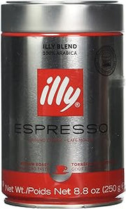 ILLYCAFFE COFFEE GRND NORMALE FINE, 8.8 OZ (pack of 6)