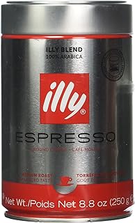 ILLYCAFFE COFFEE GRND NORMALE FINE, 8.8 OZ (pack of 6)