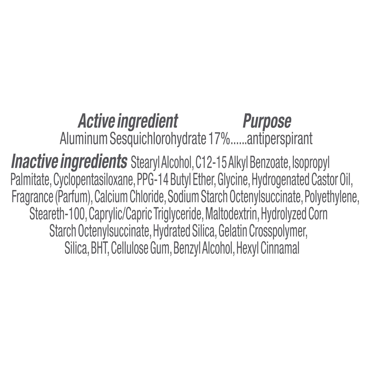Clinical Antiperspirant Deodorant Invisible Solid by Degree – 1.6 Ounce (Pack of 1)