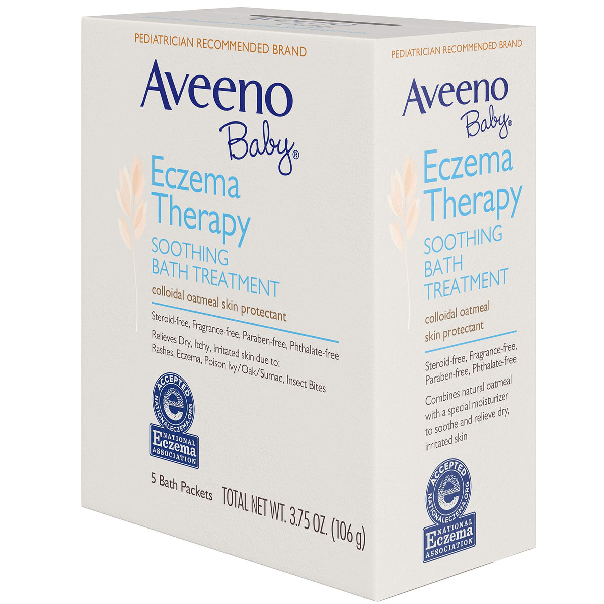 Aveeno Baby Eczema Therapy Soothing Bath Treatment for Relief of Dry by Johnson & Johnson – Pack of 12