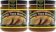 Better Than Bouillon Premium Turkey Base, Made with Roasted Turkey, 38 Servings Per Jar (8 Ounce (Pack of 2))