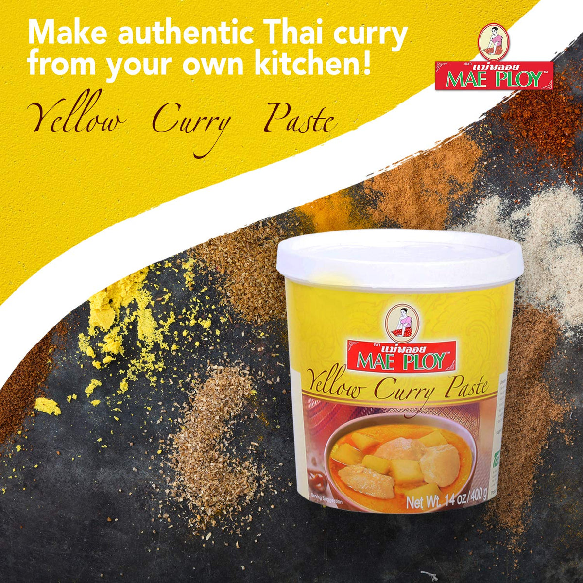 Mae Ploy Original / 14 Ounce (Pack of 1) / 1 Sauces, Gravies & Marinades