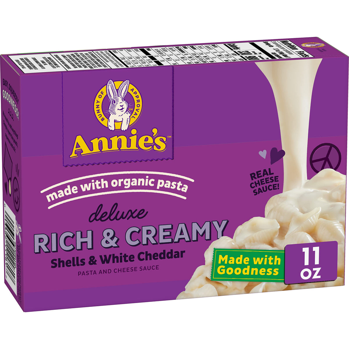 Annie's Homegrown White Cheddar / 11 Ounce (Pack of 1) / 1 Macaroni & Cheese