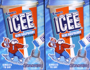 BLUE RASPBERRY Singles to Go (2 Boxes) 6 Packets Each by Icee – 2 Packs, Pack of 2