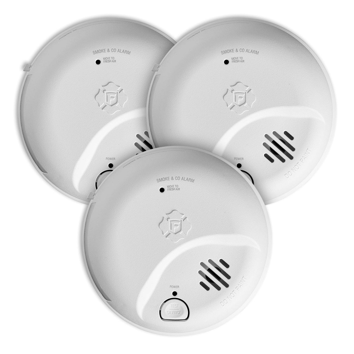 First Alert 3-Pack / Precision Detection / SMICO100-AC Carbon Monoxide Detectors