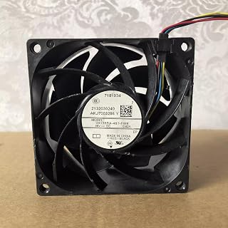 DC48V 0.82A 08038RA-48T-FWE 8038 8cm 4-Wire Inverter Cooling Fan