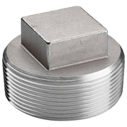 3/4" 304 Stainless Steel Plug by Merit Brass – Stainless Steel, Model K417-12