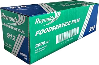 Reynolds Plastic Wrap, 15 Inch Width, Clear, 2000 feet