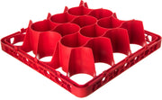 Carlisle FoodService Products Red / 20 Compartment / Long Cabinet & Drawer Organization