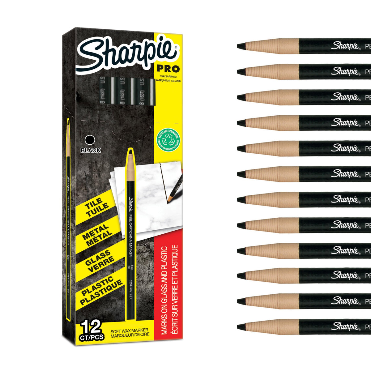 Sharpie black / 4-6 / Modern Permanent Markers