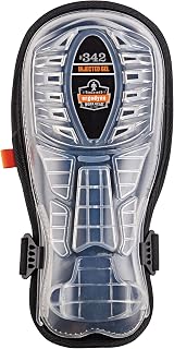Ergodyne ProFlex 342 Extra Long Cap Injected Gel Knee Pads, Black