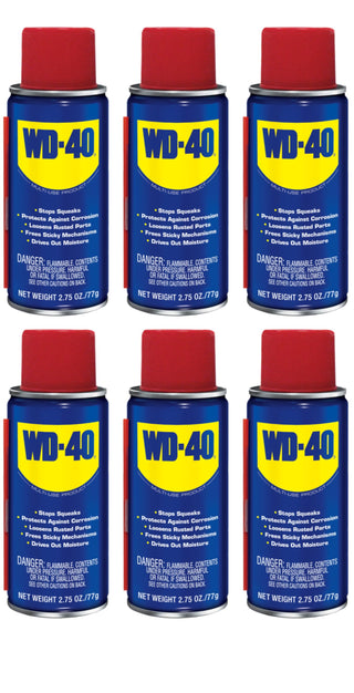 Original Formula by WD-40 – 6 Pack, Aluminum, Blue, Pack of 6, Model 61254