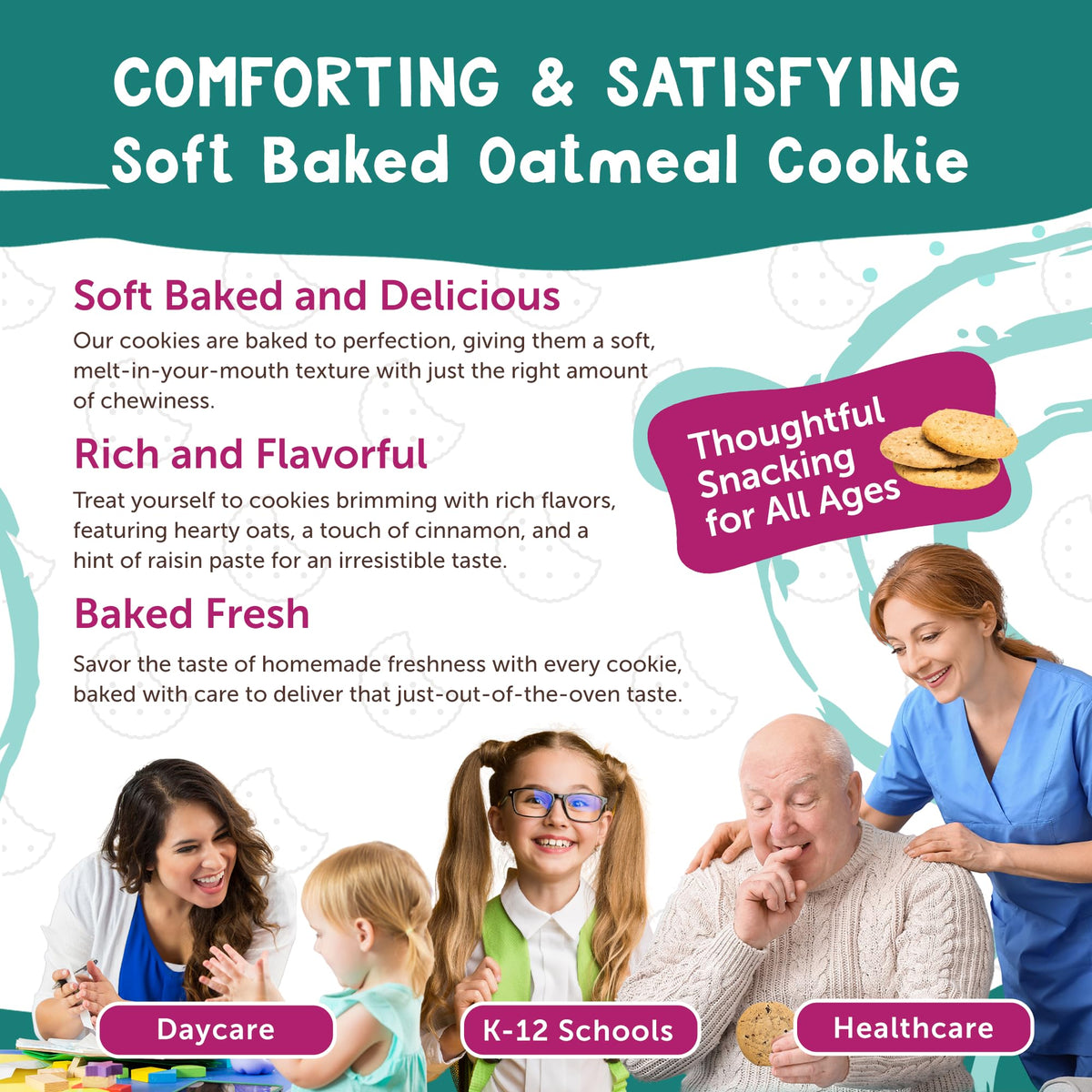 Darlington Snacks Oatmeal (Original) / 0.75 Ounce (Pack of 216) / 216 Oatmeal