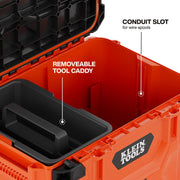 KLEIN TOOLS Medium / Orange / 100.0 pounds Tool Boxes