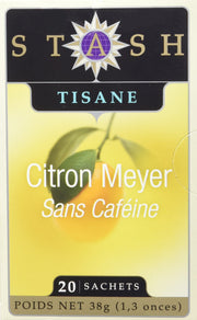 Tea Meyer Lemon Herbal Tea 20 Count by Stash – 20 Count (Pack of 1), Model TH-JT0006