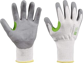 Honeywell Safety Products CoreShield, 13 gauge HPPE/basalt white liner, nitrile micro-foam grey coating, A4/D