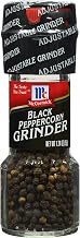 McCormick Black Peppercorn Grinder - 1.24 oz. jar, 36 per case