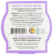 Balm Night Tin Organic, 2 Ounce by Badger – 2 Ounce (Pack of 1), Model 634084160017