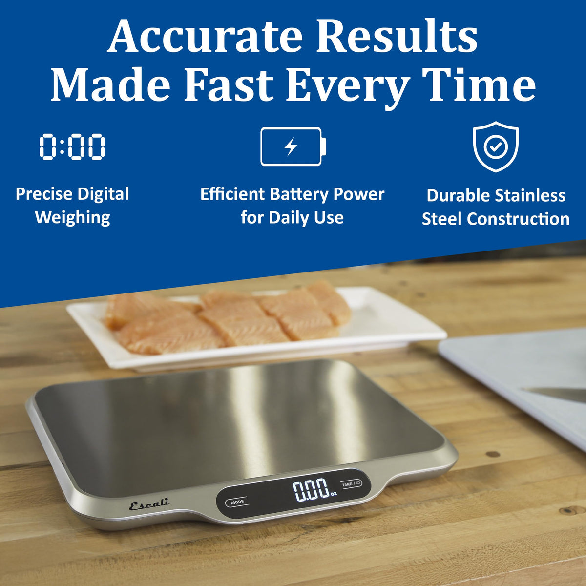 San Jamar Stainless / San Jamar SCDGSL33 Slimline Portion Control Digital Scale / 1 Mechanical Scales