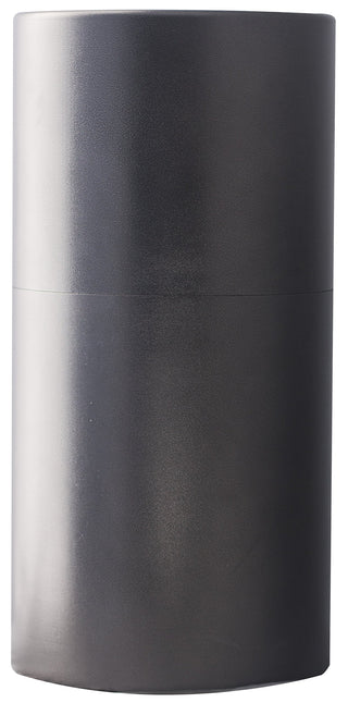 Aluminum 35-Gallon Decorative Trash Can with Rigid Plastic Liner by Witt Industries – 35.0 gallons, Aluminum, Silver, Model AL35-SVN