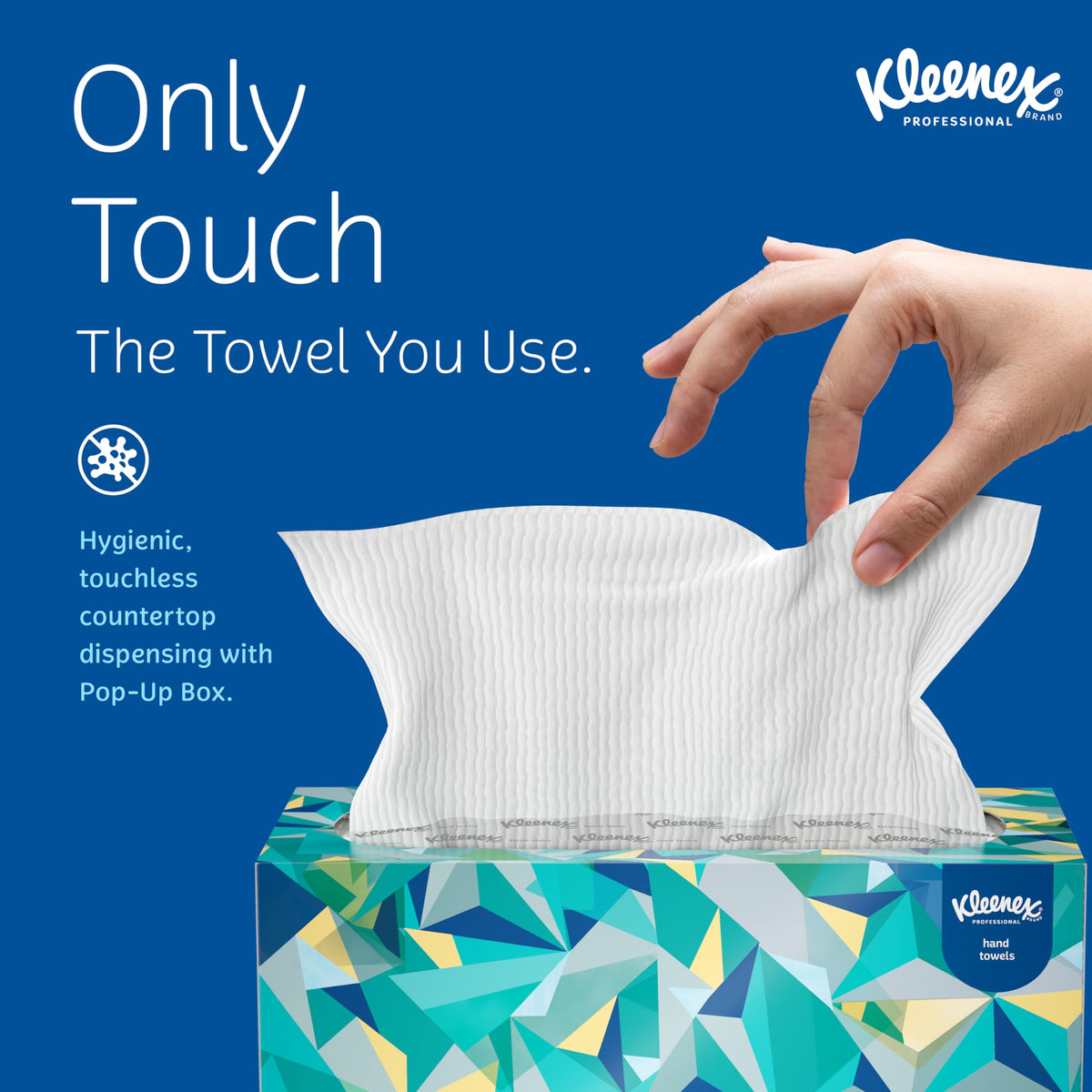 Kleenex Professional Paper Hand Towels – Bulk, 18 Boxes x 120 Sheets (01701)