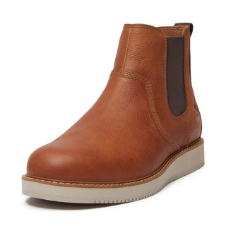 Men's Redwood Edge Essential Chelsea Boot by Timberland – 13, Leather, Medium Brown Full Grain