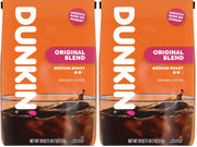 Dunkin' Original Blend / 18 Ounce (Pack of 2) / 1 Instant Coffee