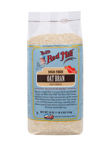 Oat Bran Cereal by Bob's Red Mill – 18 Ounce (Pack of 1), Model dinirao