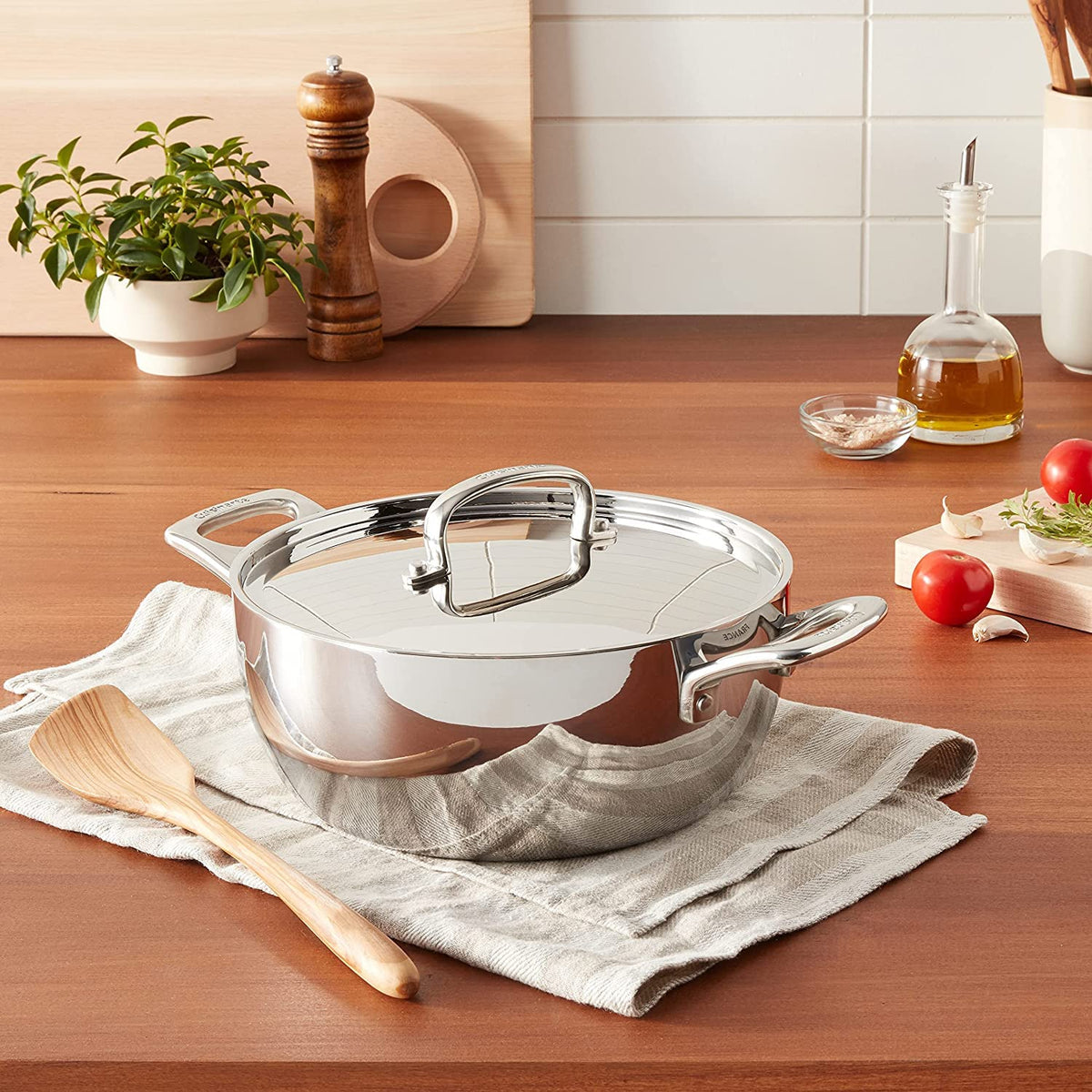 Cuisinart Stainless Steel / 4 Quarts / Dutch Oven Dutch Ovens