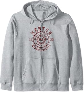 Weston MA | Massachusetts | Vintage City Apparels Zip Hoodie