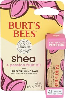 Burt's Bees Burts Bees, Lip Balm Shea Passion Fruit Oil, 0.34 Ounce