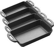 Winco Cast Iron Server, 4-3/4″, Black (Pack of 4)