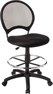 Boss Office Products Boss B16215 Mesh Drafting Stool