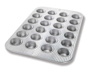 Bakeware Mini Cupcake by USA Pan – 1.875 x 1.25 x .875 inches, Alloy Steel, Silver
