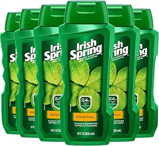 Irish Spring Body Wash, Original, 18 Fl Oz (Pack of 6)