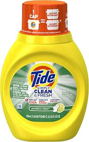 Tide Hec Simply Clean and Fresh Daybreak Liquid Laundry Detergent, 25 Ounce