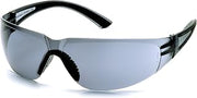 Pyramex Cortez Safety Eyewear, Clear Anti-Fog Lens With Black Temples