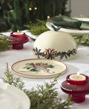 Winter Greetings Small Covered Dish by Lenox – 1 Count, Porcelain, Multicolor, Model 899169