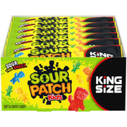 Sour Patch Kids Mixed-Fruit / 3.4 Ounce (Pack of 18) / 1 Sour Candy