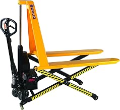 Industrial Products Non-Telescoping Electric High-Lift Pallet Truck by Wesco – Alloy Steel, Orange, Model 272460