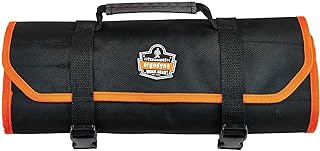 Ergodyne Arsenal 5871 Tool Roll-Up Pouch, 21-Pockets, Polyester, Black , Tall