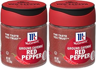 McCormick Ground Cayenne Red Pepper, 1 oz (Pack of 2)
