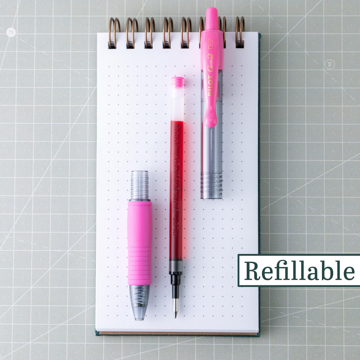 G2 Premium Rolling Ball Gel Pens by PILOT – 12 Count (Pack of 12), Plastic, Pink, Pack of 12, Model G27--ROP